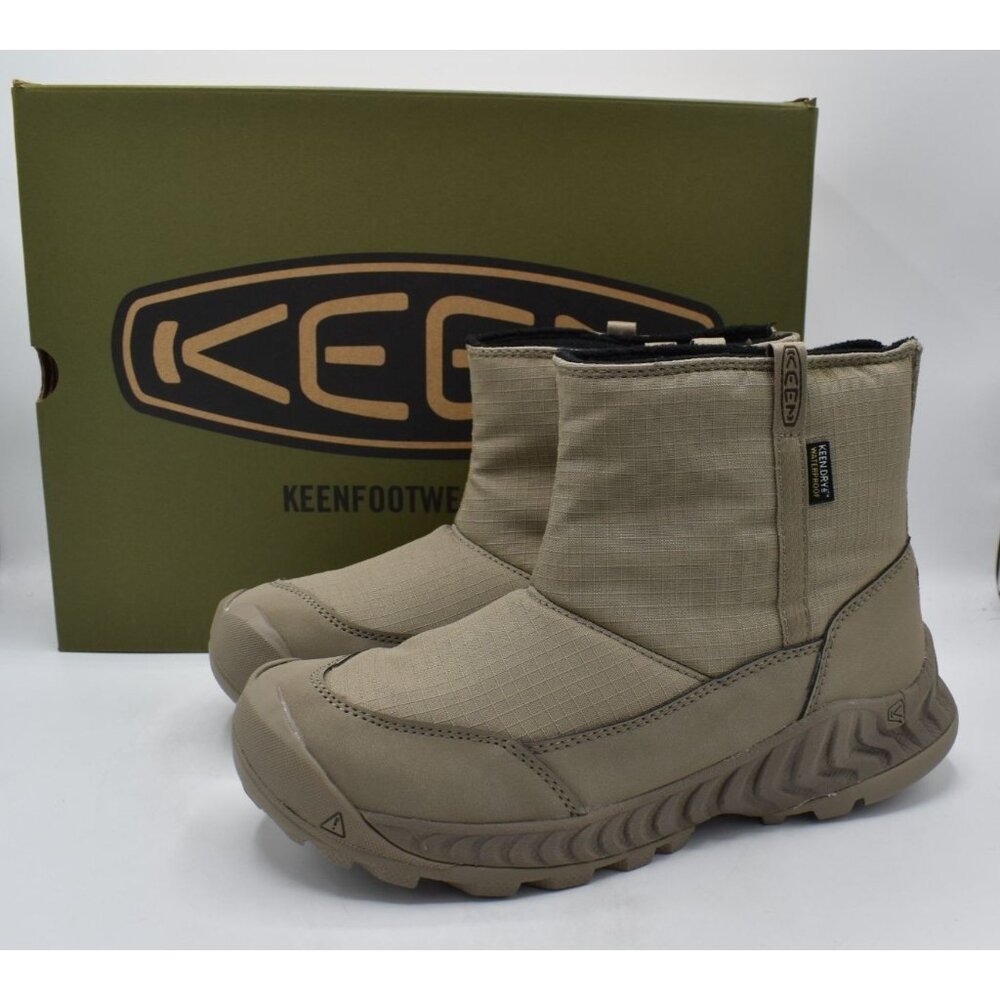 Keen Womens Size 7.5 Hood‎ NXIS Brindle Pull On Insulated Waterproof Boots Shoes